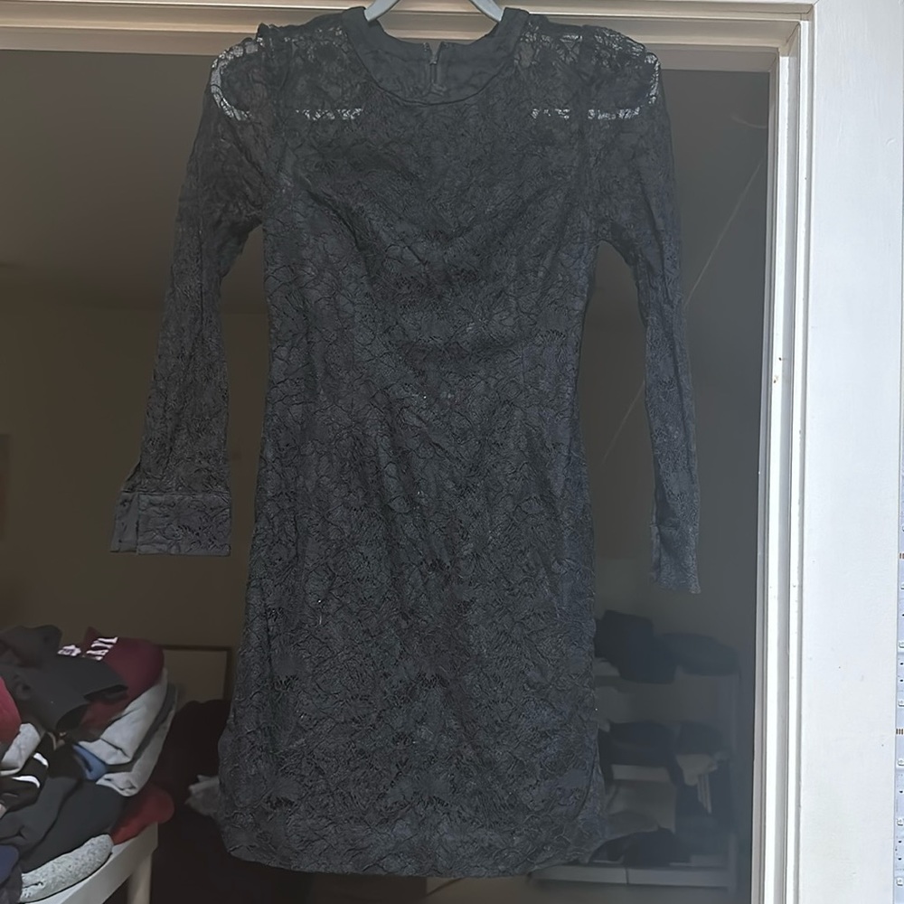 Club Monaco Fitted Lace Dress